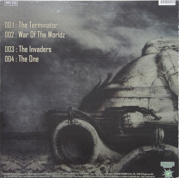 War Of The Worldz back cover