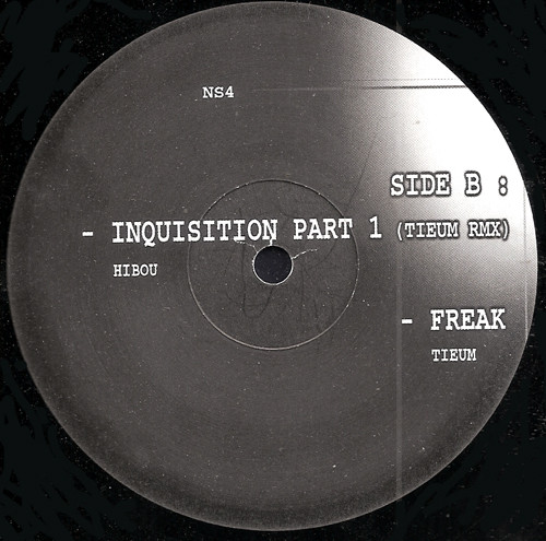 Blasphem EP back label