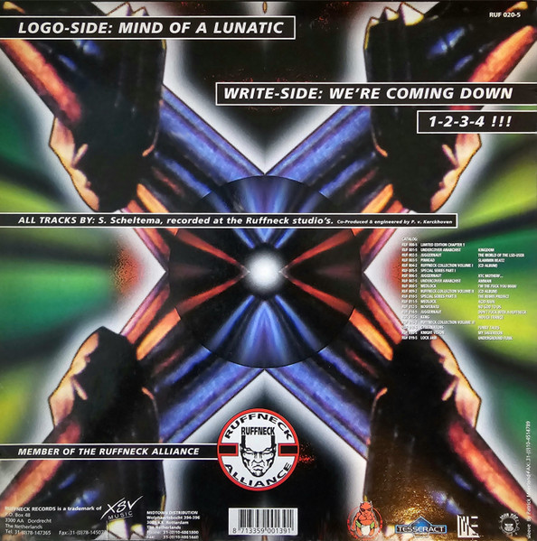 Mind Of A Lunatic back cover