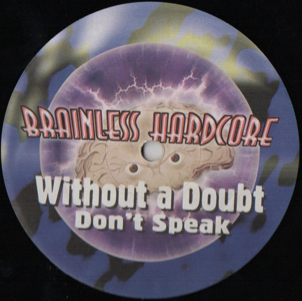 Don't Speak (Original Hardcore Remixes) back cover