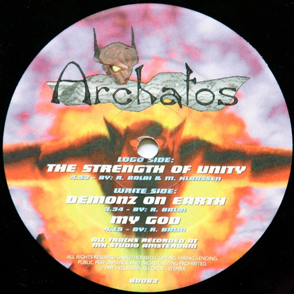 The Strength Of Unity front label