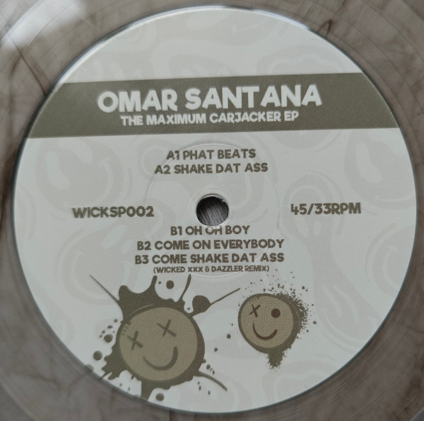 The Maximum Carjacker EP back label