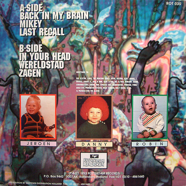 Protracker E.P. back cover