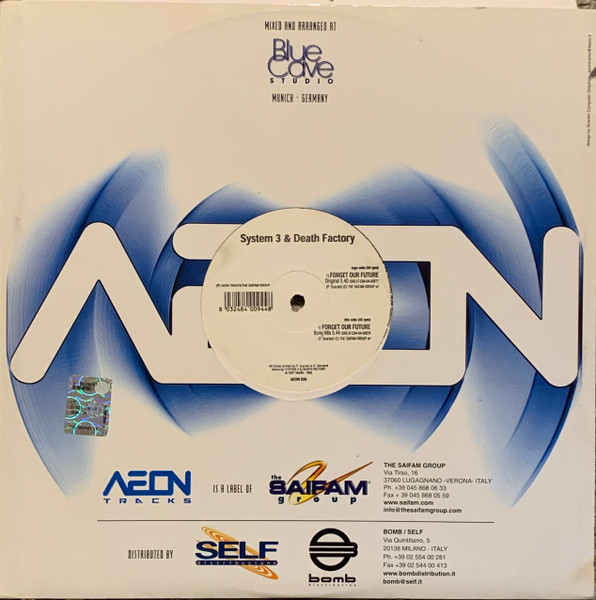 Forget Our Future back cover