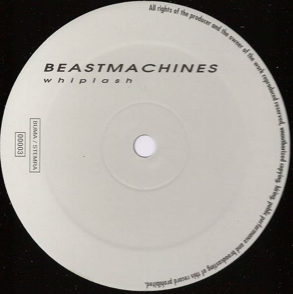 Whiplash / Phreak Ya Speaka back label