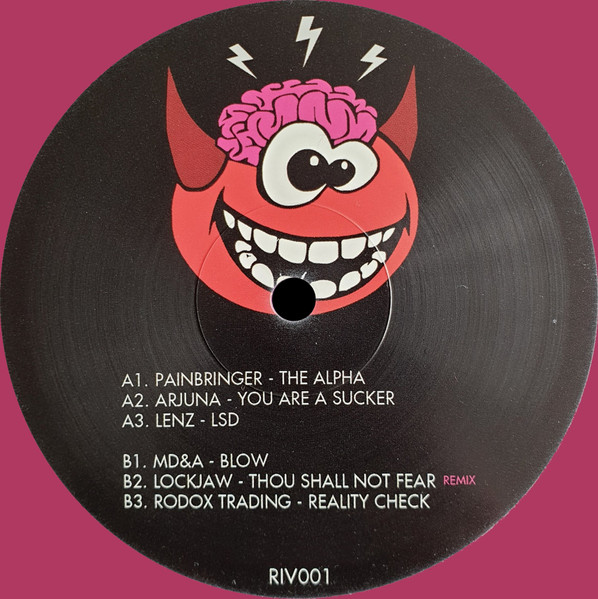 Rave Instinct - The Album front label