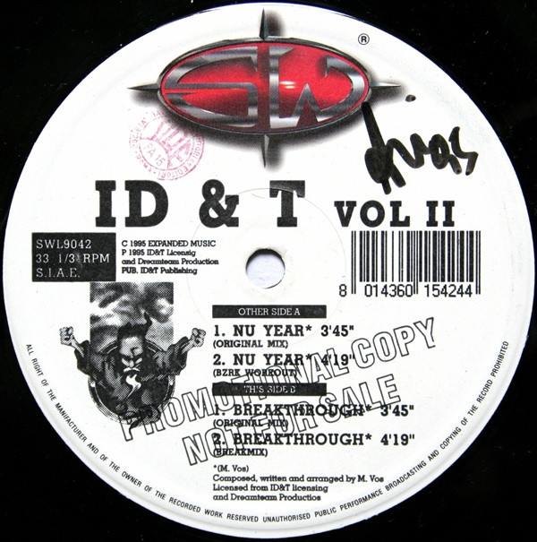 ID&T Vol II front label