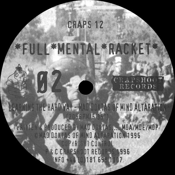 Full Mental Racket back cover