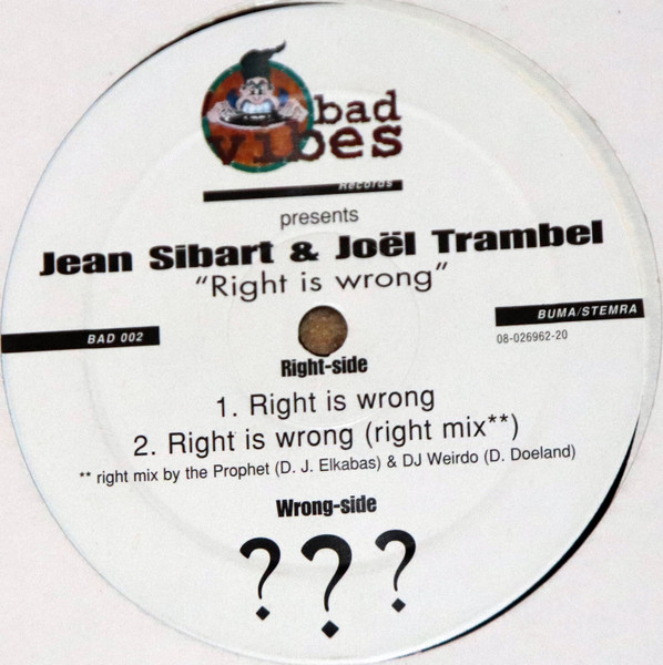 Right Is Wrong back cover