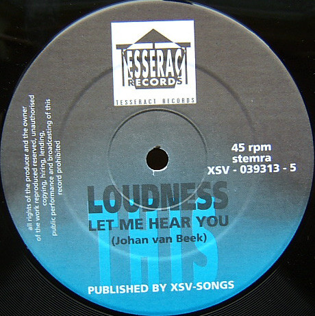 Let Me Hear You back label