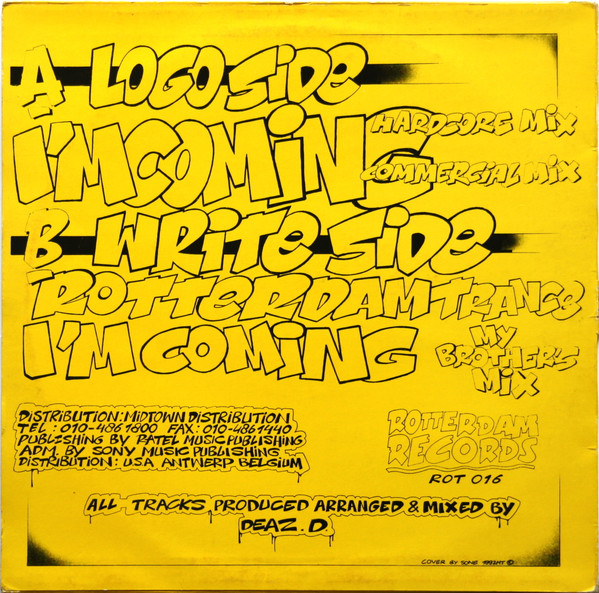 I'm Coming back cover