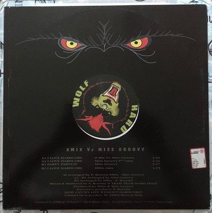 I Love Hardcore back cover