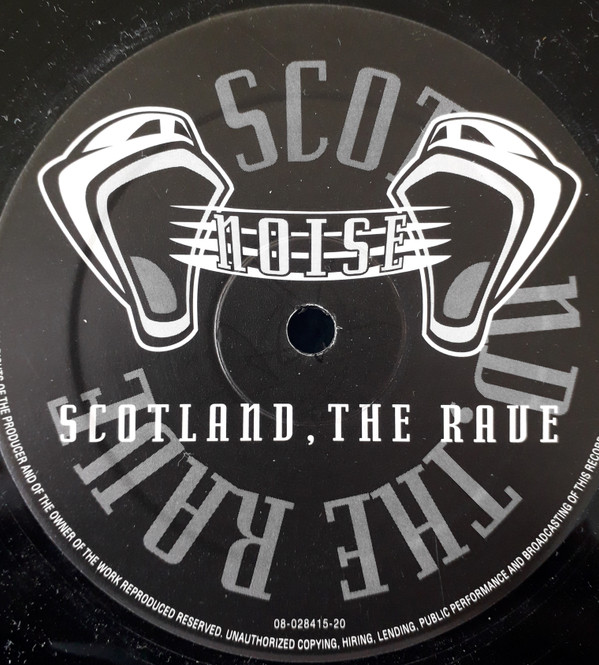 Scotland, The Rave front label