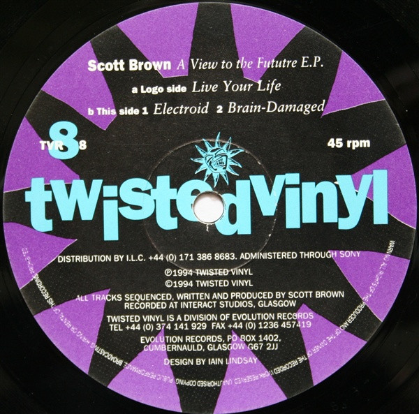 A View To The Future E.P. front cover