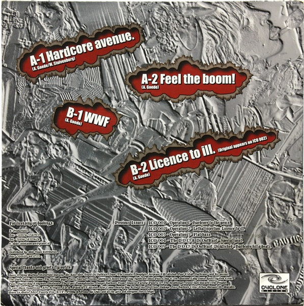 Hardcore Avenue - Operation 666 back cover