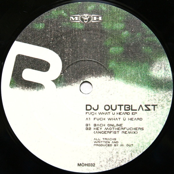 Fuck What U Heard EP back label