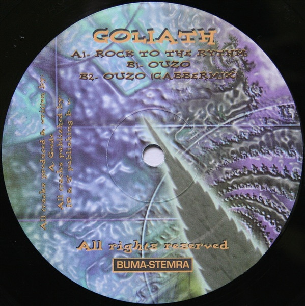 Rock To The Rythm front label