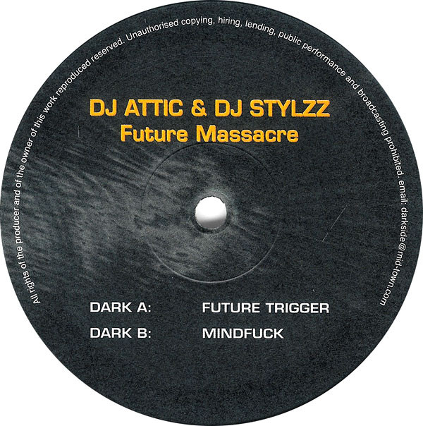 Future Massacre front label