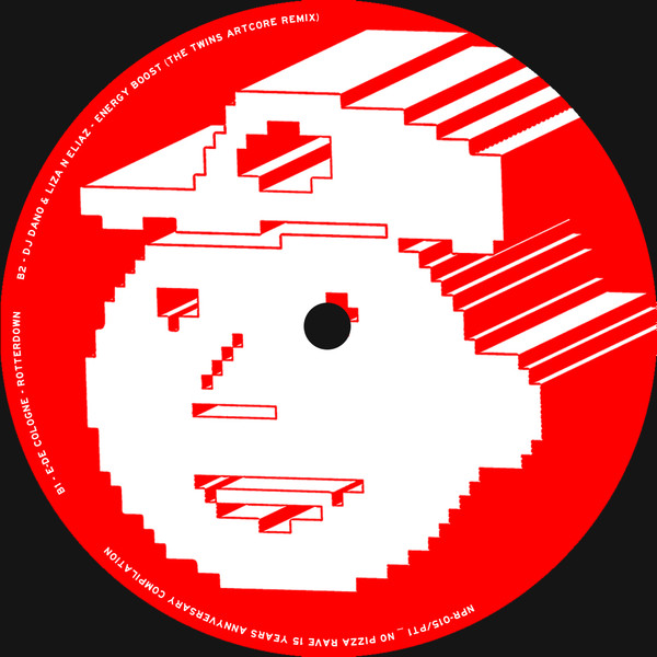 No Pizza Rave 15 Years Anniversary Compilation - Part 1 back label