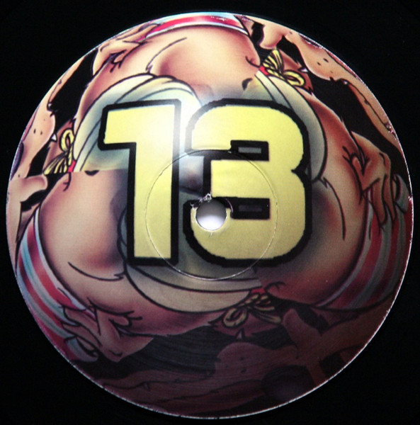 I Am The Law E.P. back label