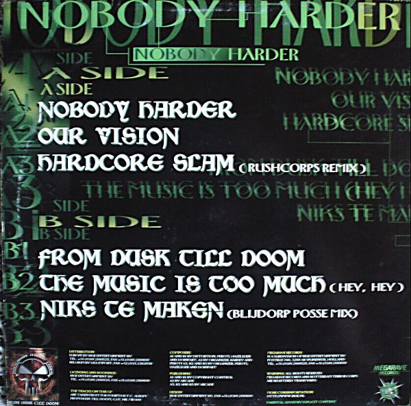 Nobody Harder back cover