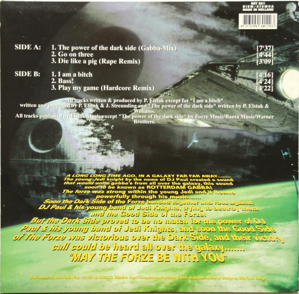 Power Of The Forze back cover