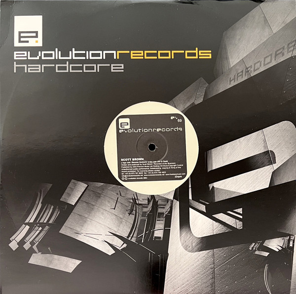 I Became Hardcore / Life Or Death front cover