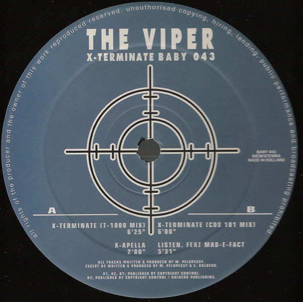 X-Terminate front label