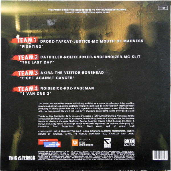 Terrorheads Against Cancer back cover