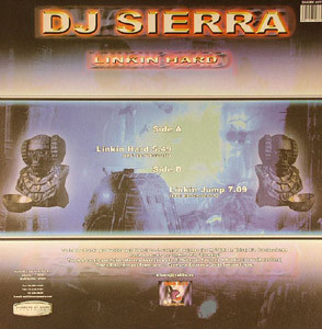 Linkin Hard back label