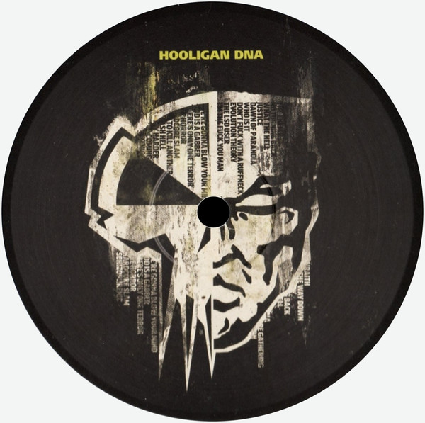 Hooligan DNA / Faster, Harder, Louder front label