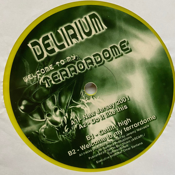 Welcome To My Terrordome front label