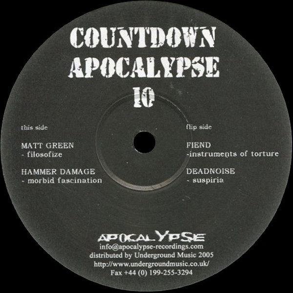 Countdown Apocalypse 10 back cover