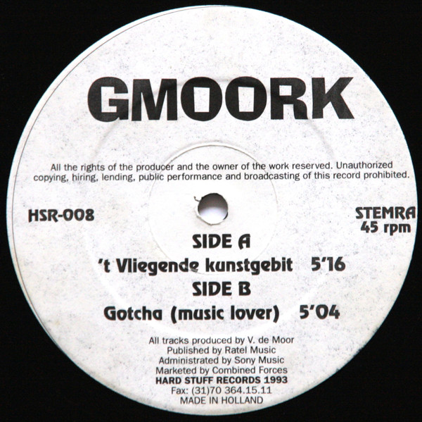 Het Vliegende Kunstgebit front label