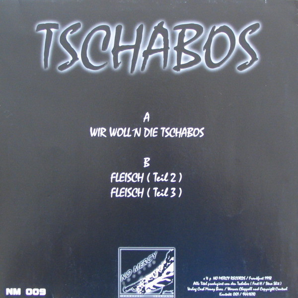 Wir Woll'n Die Tschabos back cover