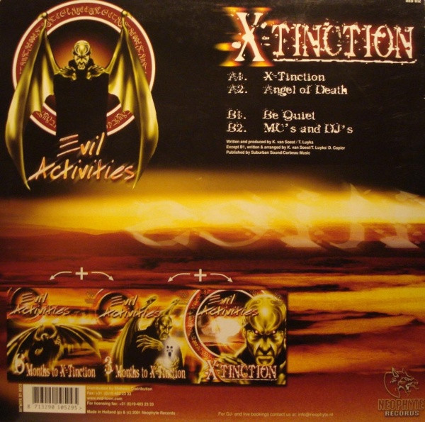 X-Tinction back cover