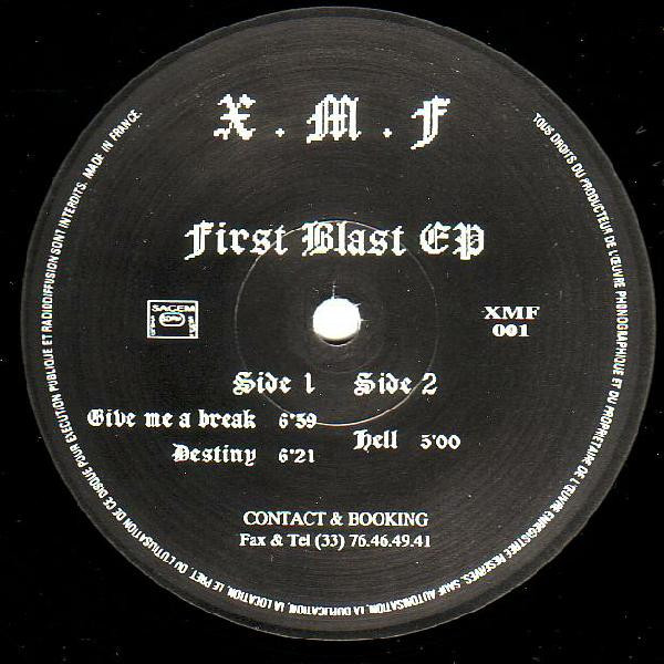 First Blast EP front cover