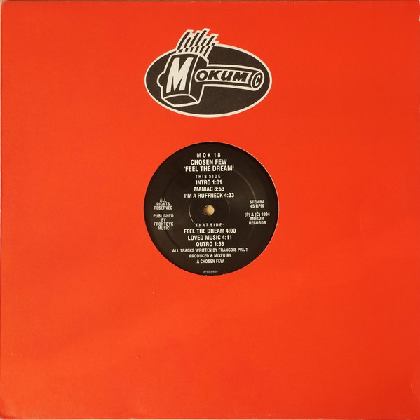 Feel The Dream front label