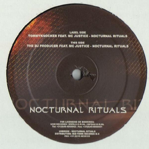 Raving Nightmare - Nocturnal Rituals front label