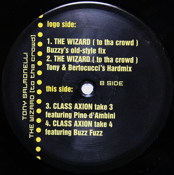 The Wizard (To Tha Crowd) front label