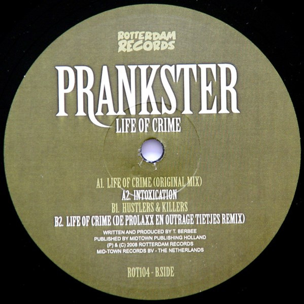 Life Of Crime front label