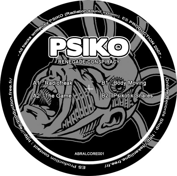 Renegade Conspiracy front label