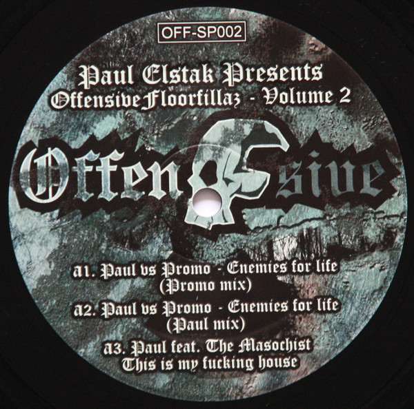 Offensive Floorkillaz - Volume 2 front label