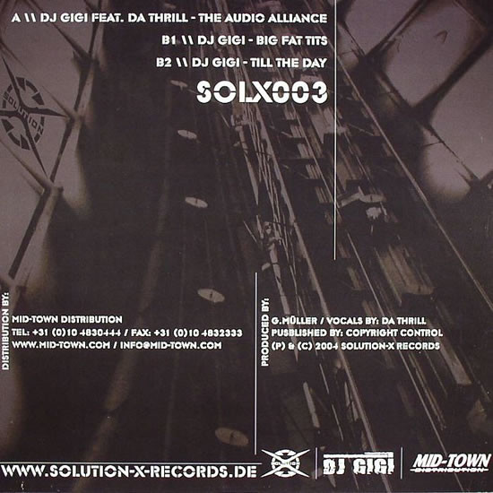 The Audio Alliance back cover