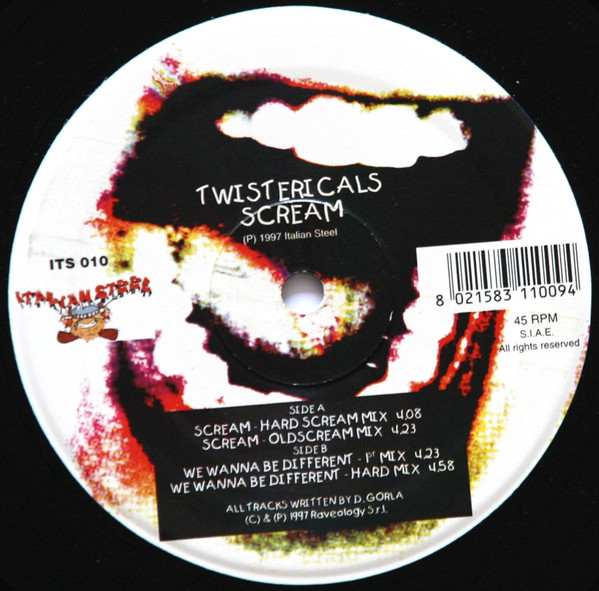 Scream front label