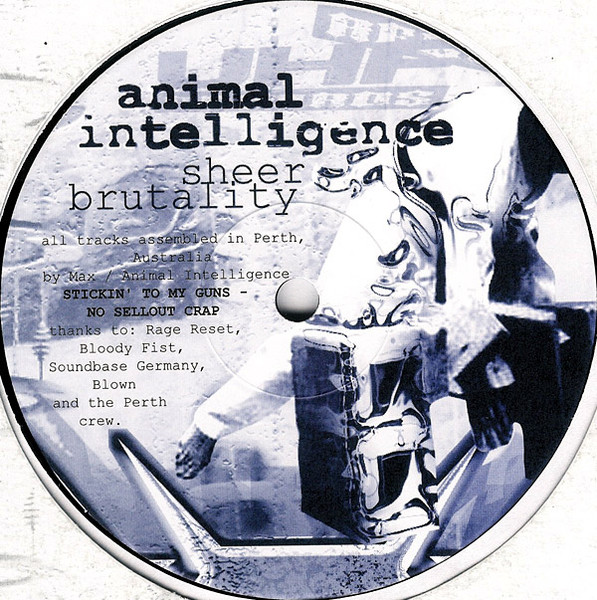 Sheer Brutality back cover