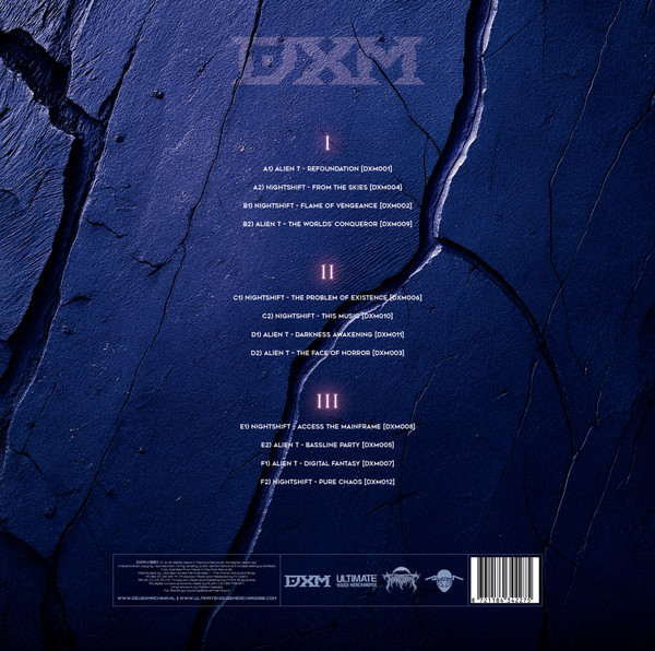 Phase One: Lux In Tenebris - The Album back cover