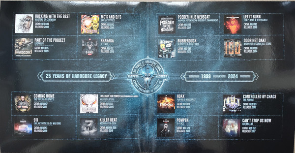 25 Years Of Neophyte Records Volume.1 front label