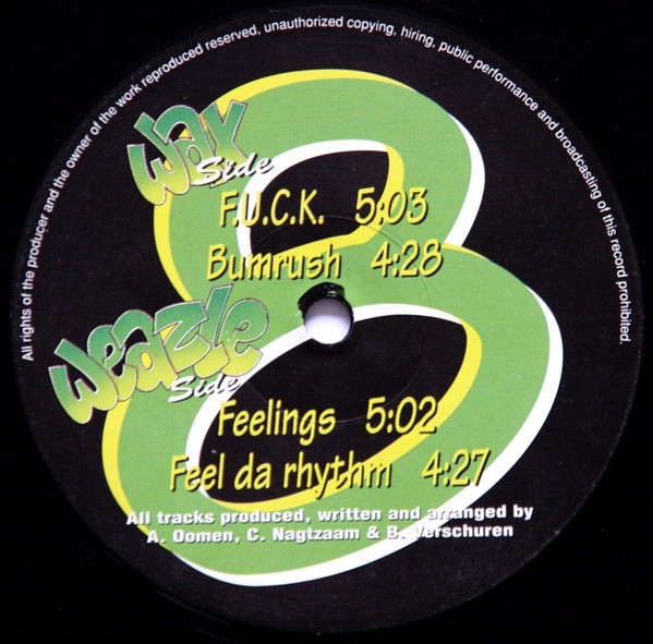 F.U.C.K. front label