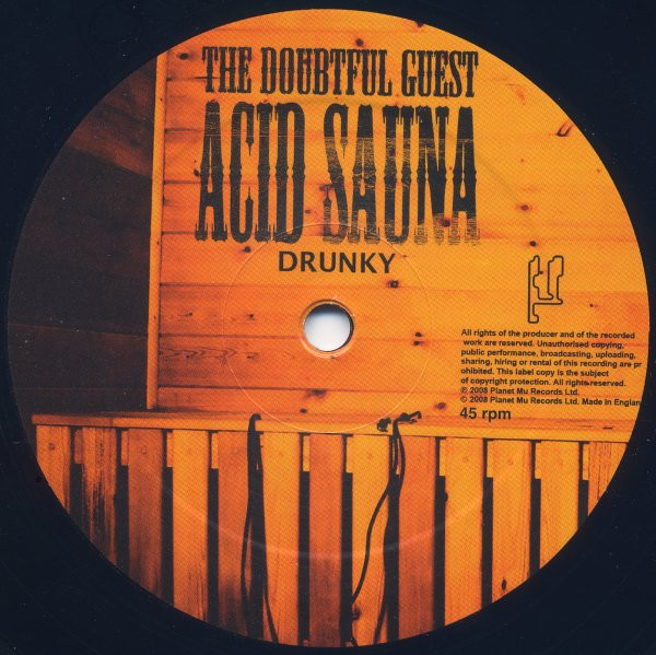 Acid Sauna back label